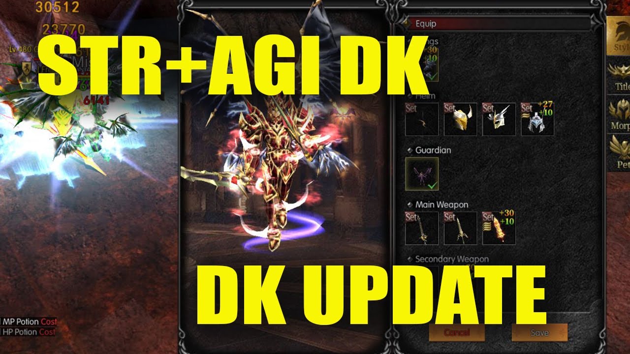 STR+AGI BUILD DK UPDATE - MU MONARCH