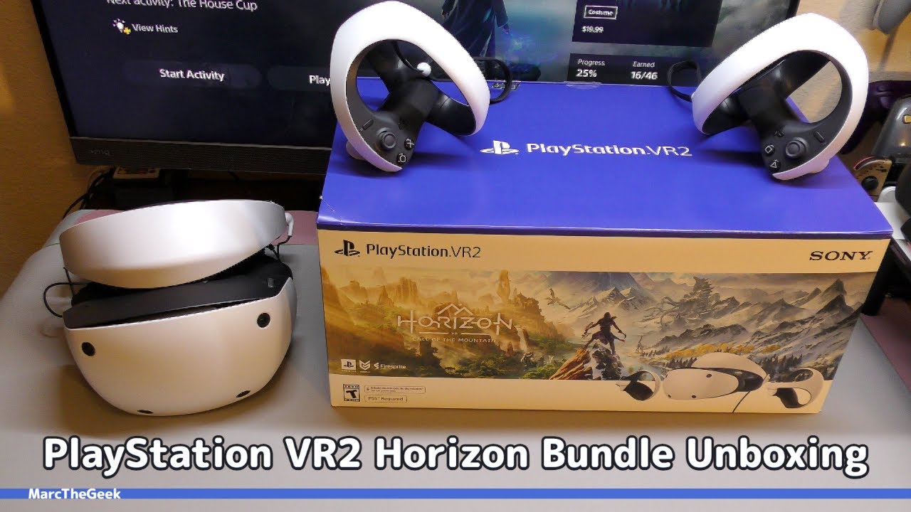 PlayStation VR2 Horizon Bundle Unboxing