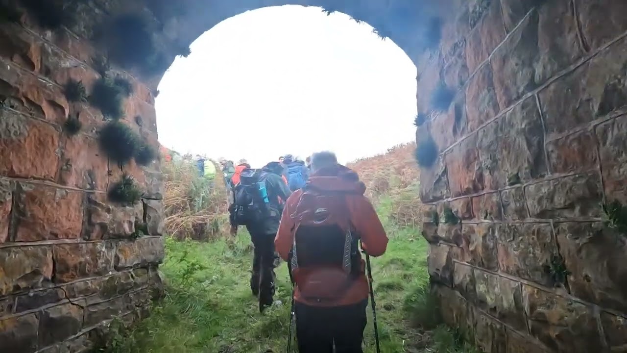 Ridsdale - Great Wanney Crags - Sweethope Loughs loop with Interesting Walks NE 10.5 miles - Blowy!