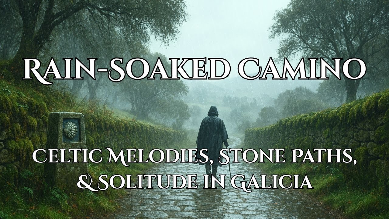 Celtic Rain on the Camino | Misty Galician Solitude, Ancient Stones & Soft Footsteps