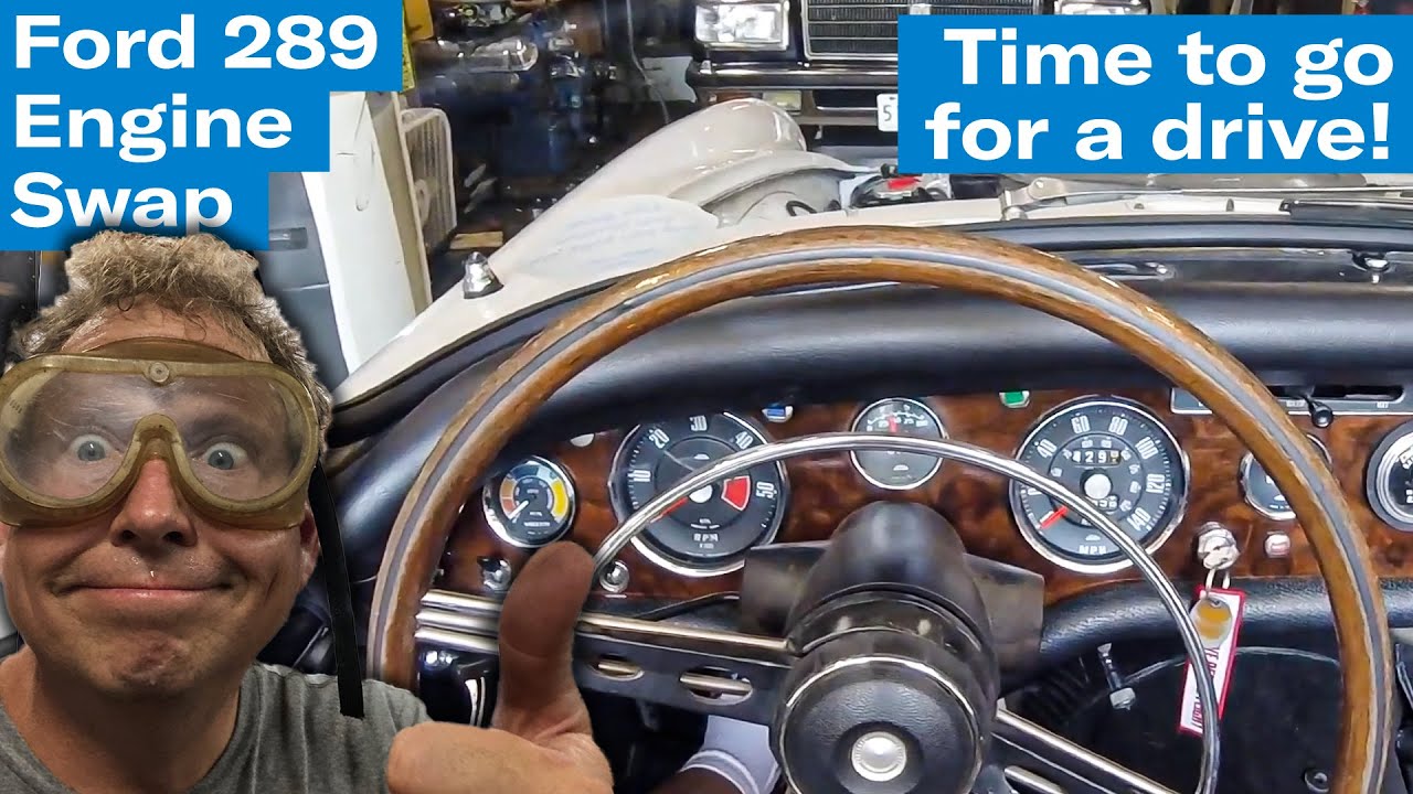 Test drive! Taking the 289-powered Tiger for a spin  | Sunbeam Tiger engine swap project - Ep. 12