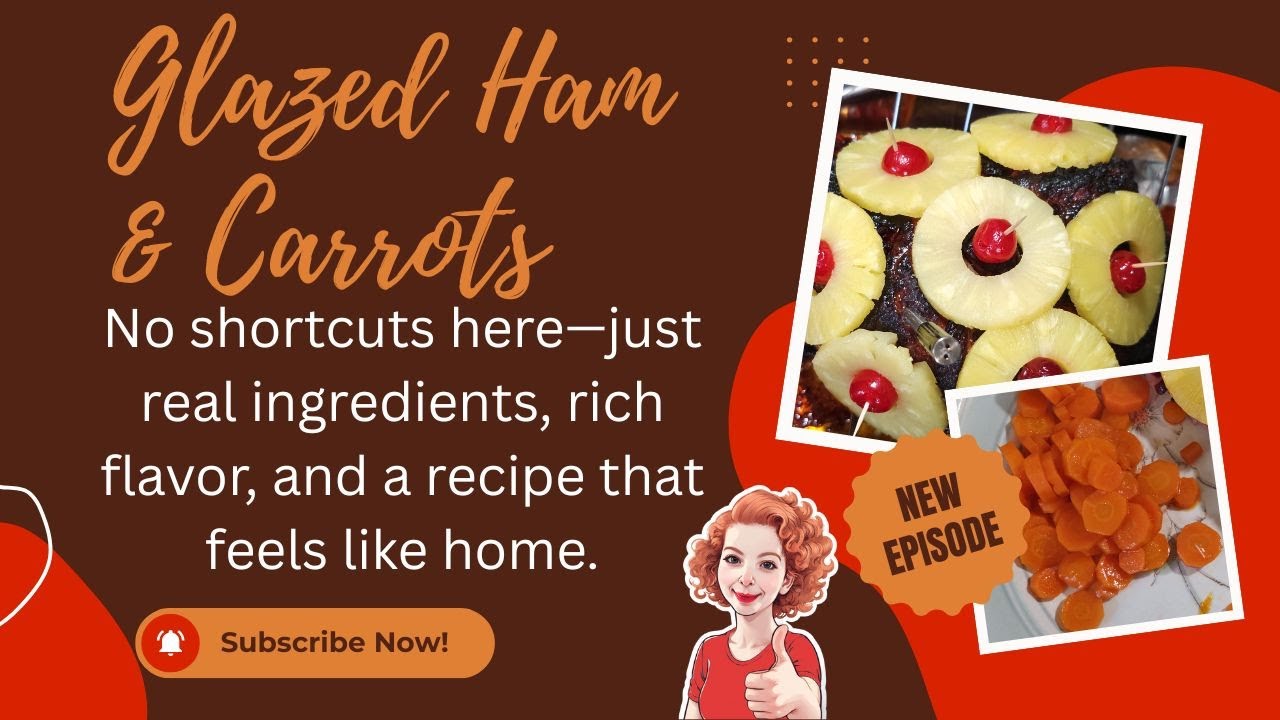 🍯 Glazed Spiral Ham & Brown Sugar Glazed Carrots | A Sweet & Savory Holiday Classic