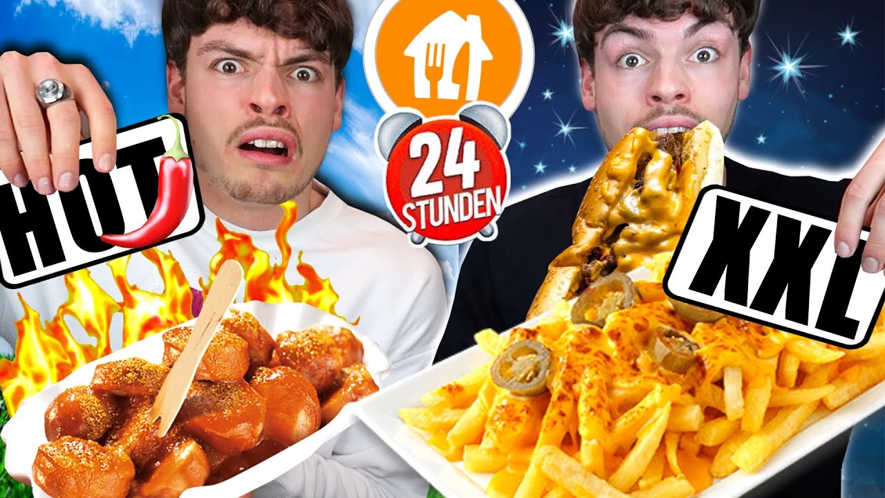 Ich LEBE nur vom LIEFERSERVICE für 24 Stunden (XXL Special Folge)