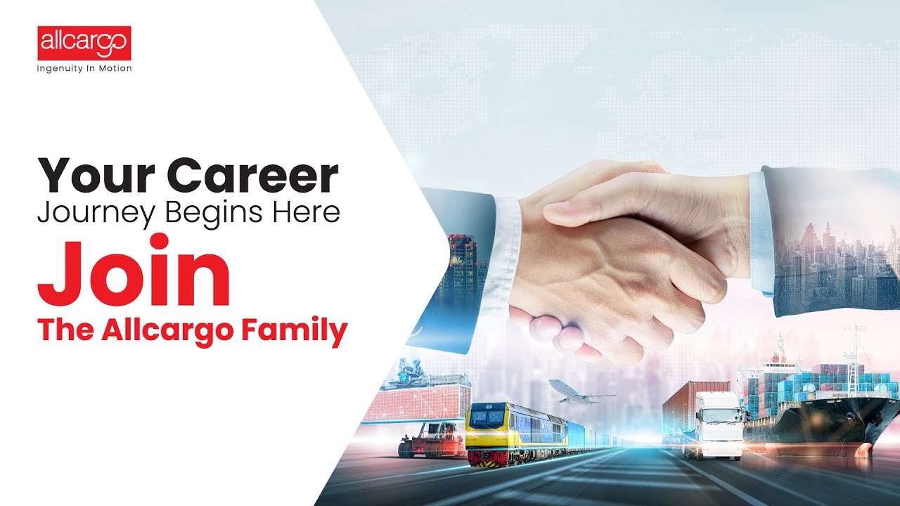 Your career begins here. Join the Allcargo Family!
