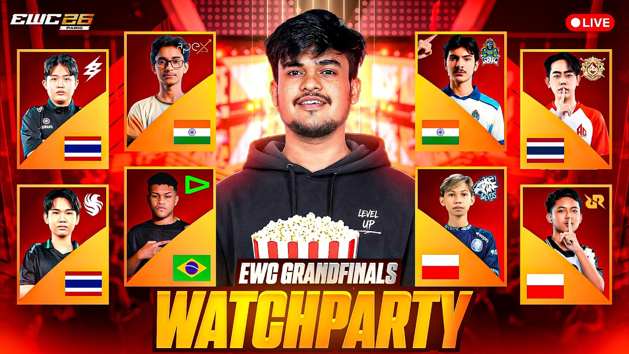 EWC INDIAN TEAMS IN GRAND FINALS  - WATCHPARTY WITH TSG LEGEND #TEAMINDIA 🇮🇳