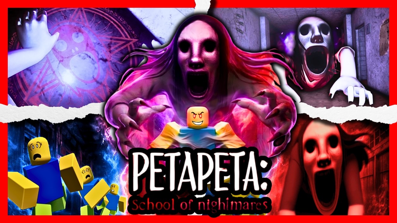 What if I Become 'PETAPETA' in PETAPETA: School of Nightmares - ROBLOX [4K60FPS]