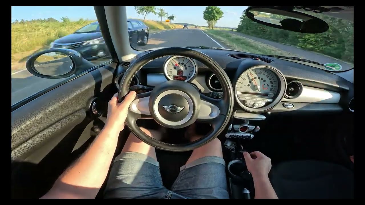 2007 170000 km Mini Cooper Diesel Fuel Consumption [1.6 110HP] 0-100 | POV Test Drive 4K #21