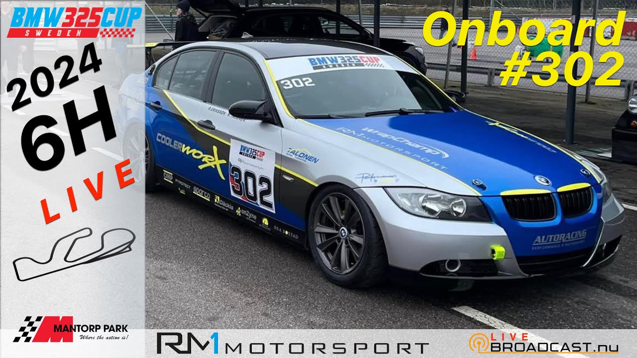Onboard #302 | RM Motorsport | BMW 325 Cup | Mantorp Park 2024