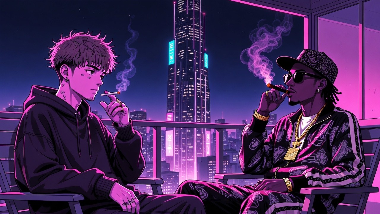 Balcony Above A Million Lights Playlist — 420 Vibe Music | OG Chill Rap • West Coast • Stoner Mood