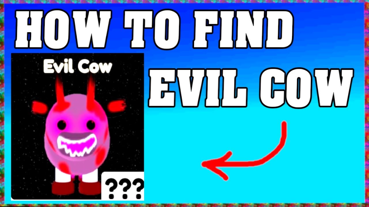 How To Find EVIL COW in FIND THE COWS ROBLOX 🐮[Update] [walkthrough]