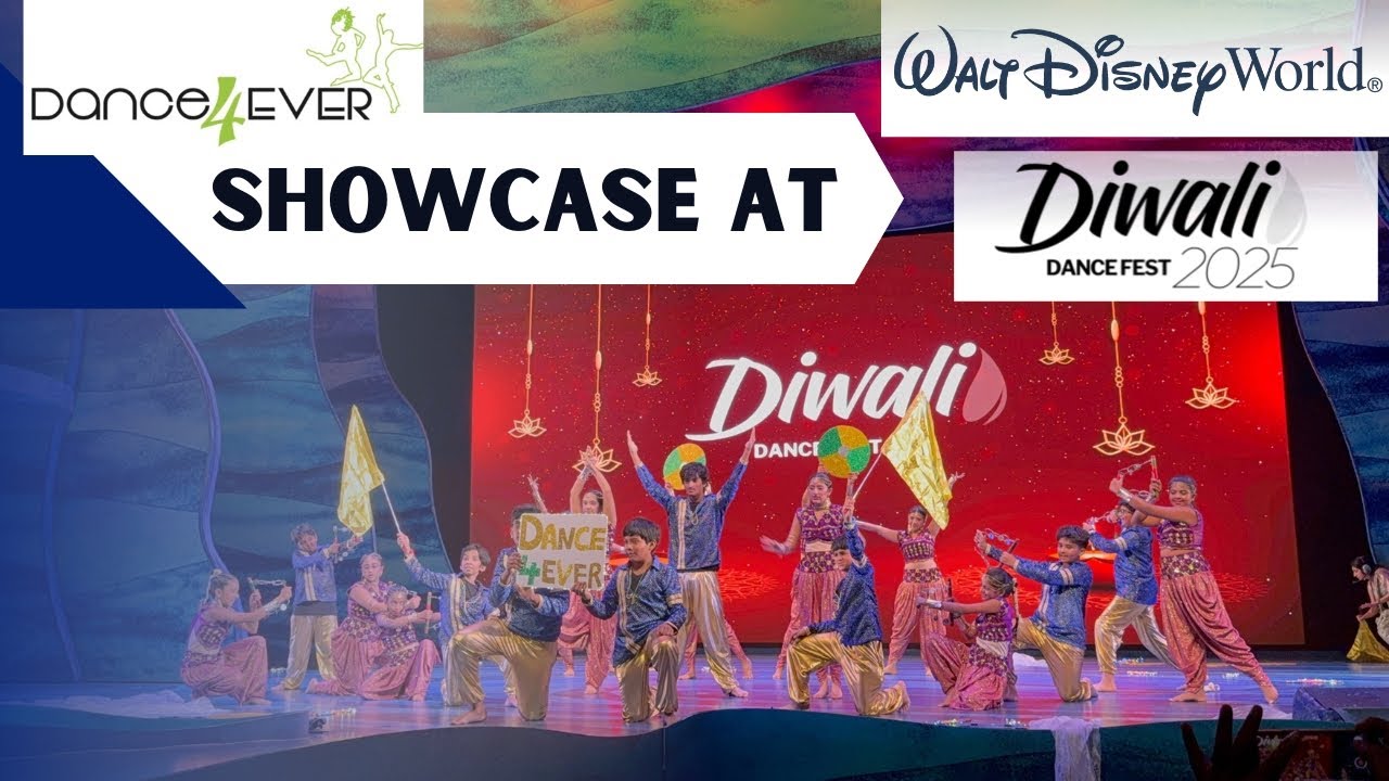 Disney Diwali Dance Fest 2025 || Dance4Ever Showcase || Ultimate Bollywood Mashup Dance ||