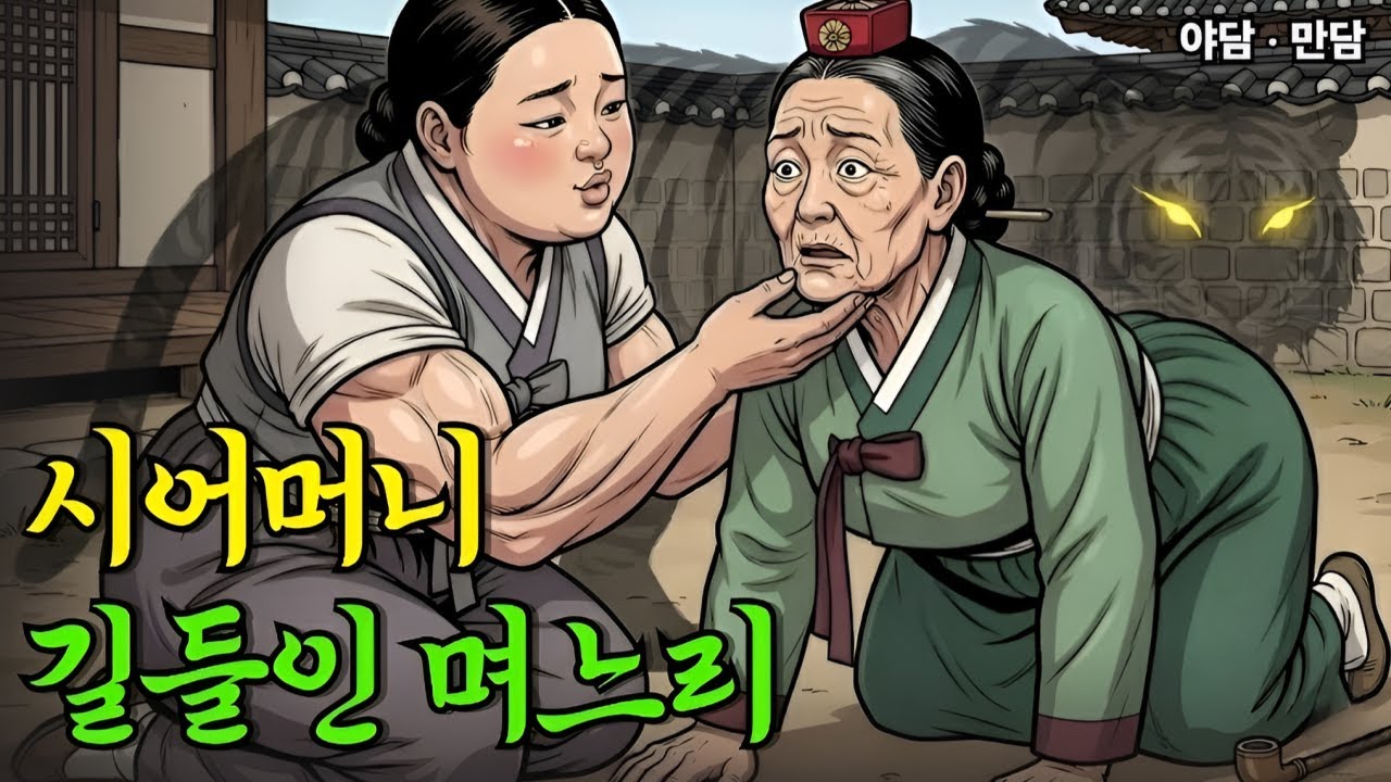 시집와서 호랑이 시어머니를 길들인 복덩어리  |야담|옛날이야기|사연