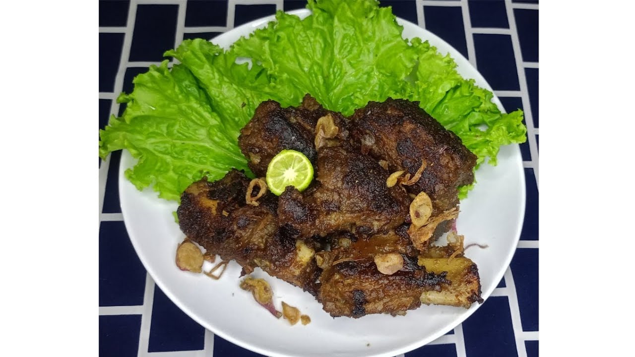 RESEP IGA BAKAR TEFLON, lembut dagingnya enak dan mudah cara buatnya 