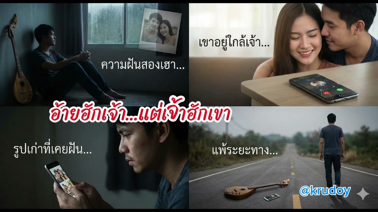 อ้ายฮักเจ้า...แต่เจ้าฮักเขา#เพลงลูกทุ่งอินดี้#เพลงอกหักเศร้าๆ