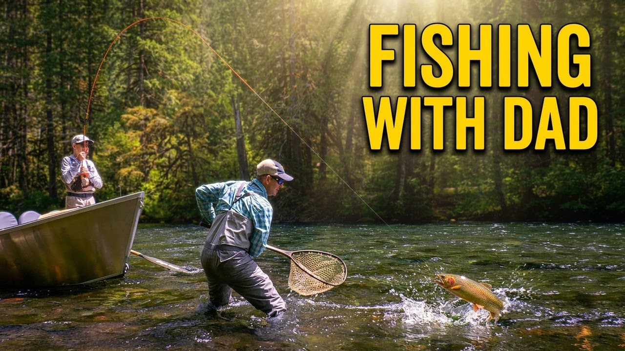 The Ultimate adventure: FLY FISHING with my dad on McKenzie River by Todd Moen