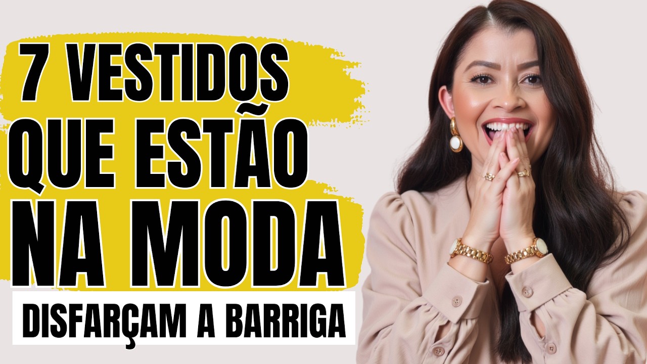 7 VESTIDOS QUE ESTÃO NA MODA E DISFARÇAM A BARRIGA