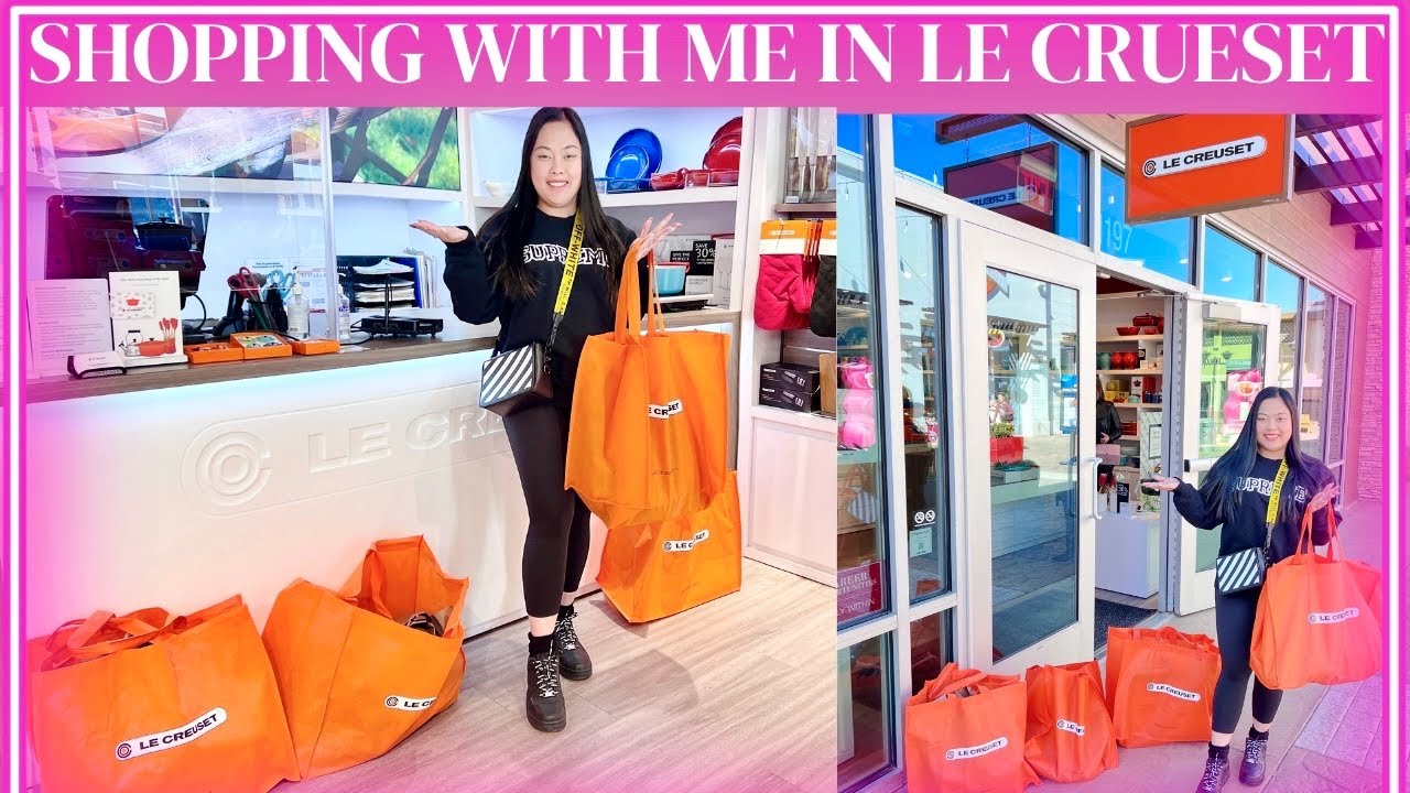 COME SHOP WITH ME IN LE CRUESET
