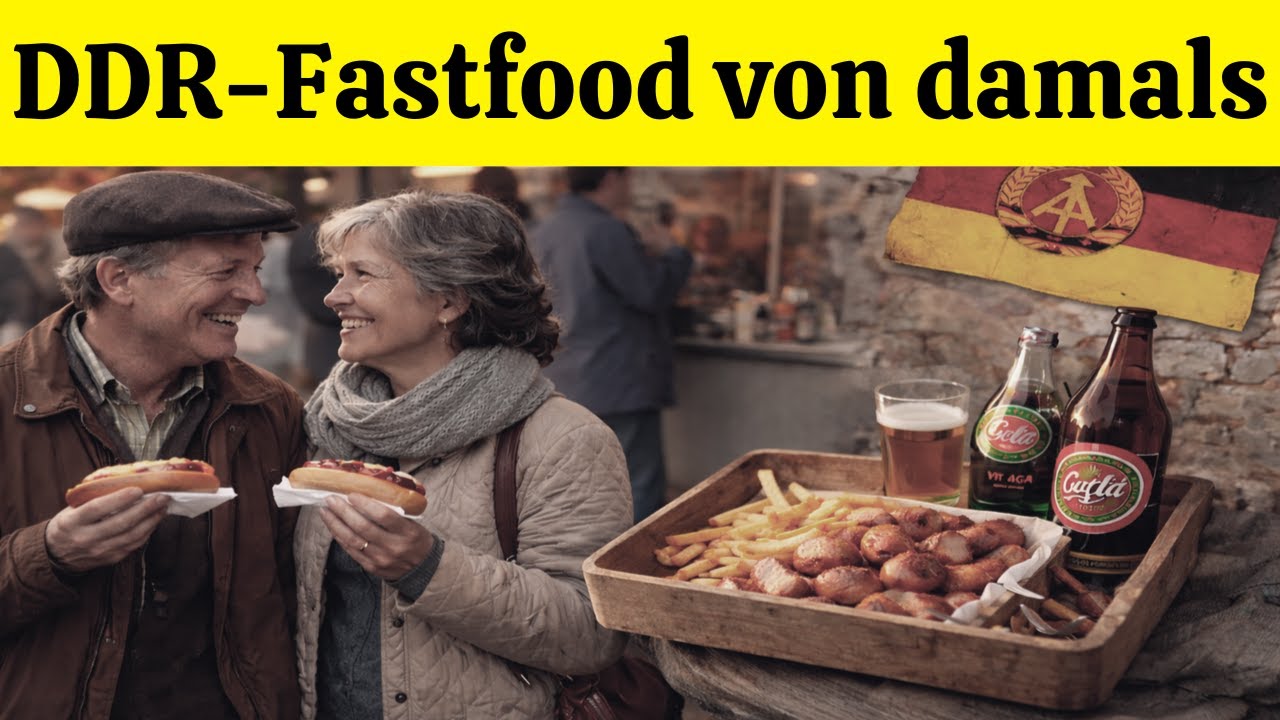 12 DDR Fastfood Klassiker die Sie VERGESSEN haben!