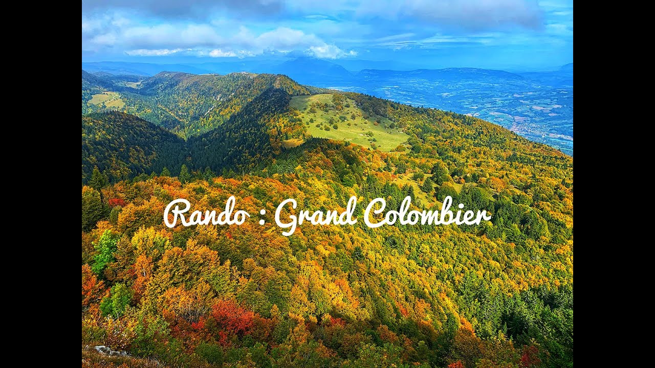 [Rando d'automne] le Grand Colombier (Ain/Jura) : face au Mont Blanc