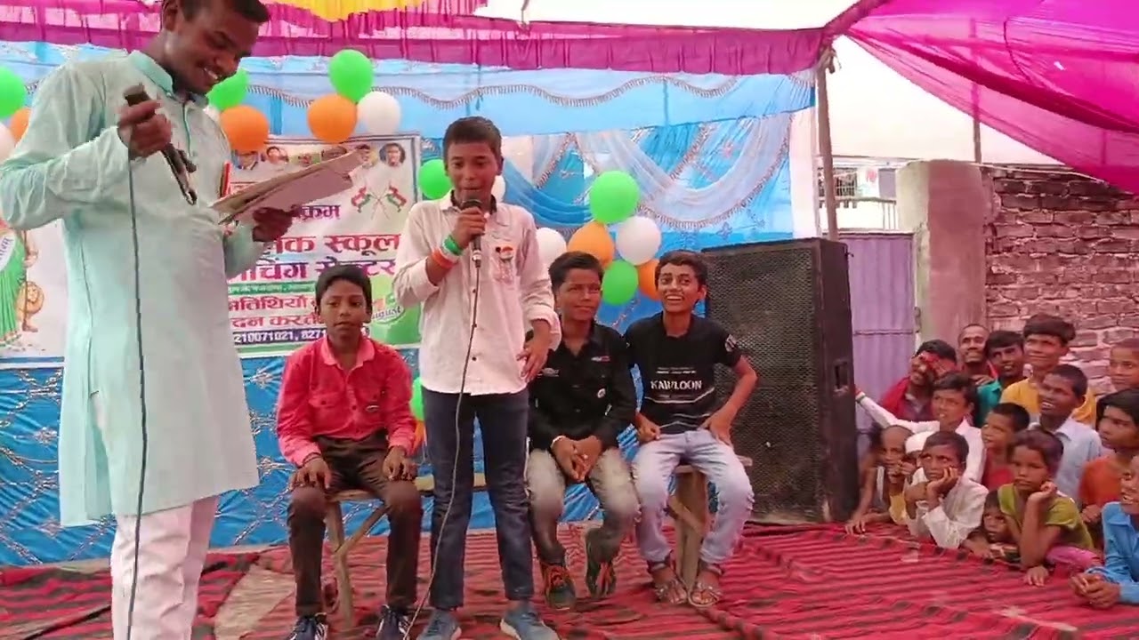 funny comedy video by ganga devi public school Awapur