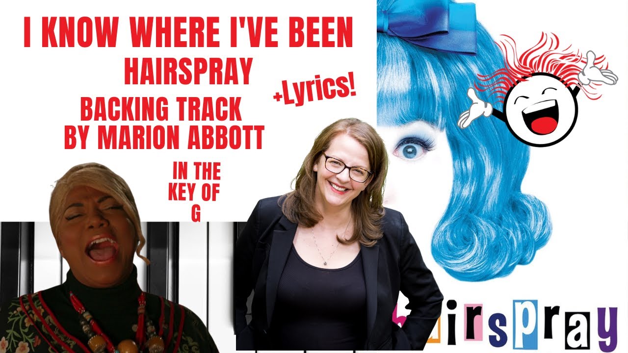 I Know Where I've Been (Hairspray) - Backing Track & Lyrics 🎹 *G*