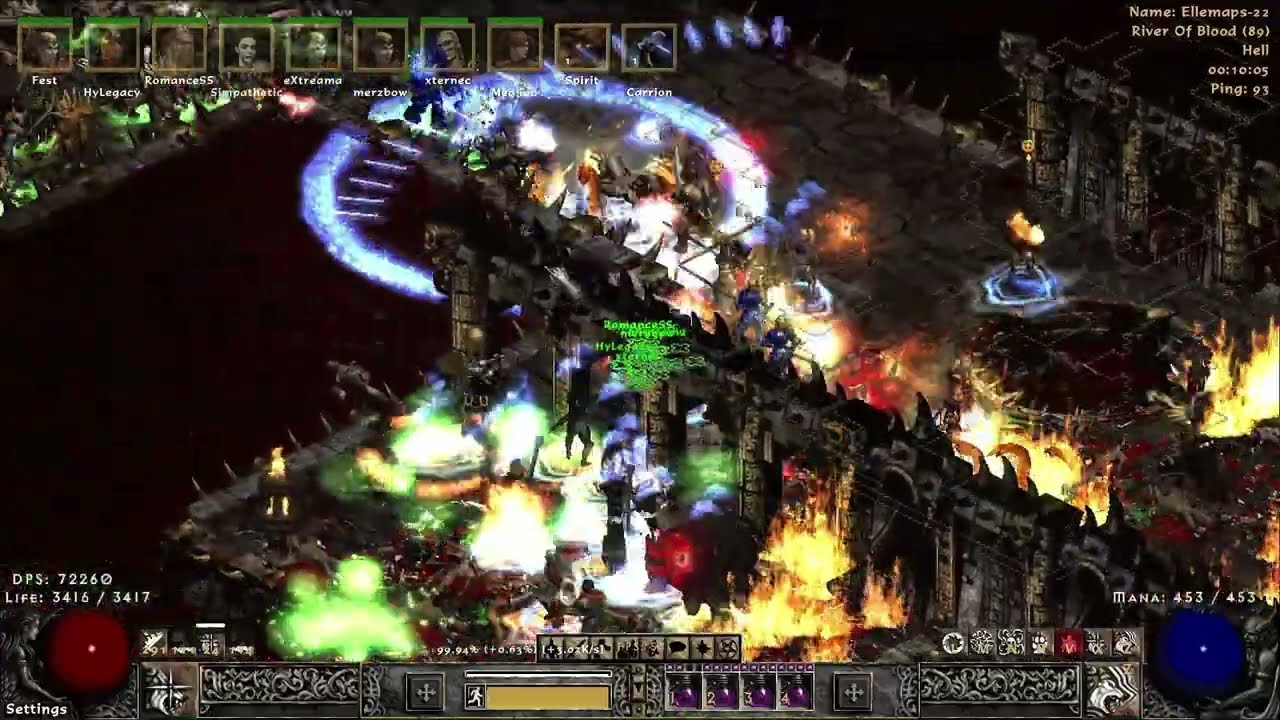 Project Diablo season 8: my Fury Druid mapping to lvl 99 + mini gear showcase