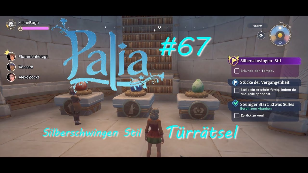 Silberschwingen Stil Türrätsel🔎PALIA #67