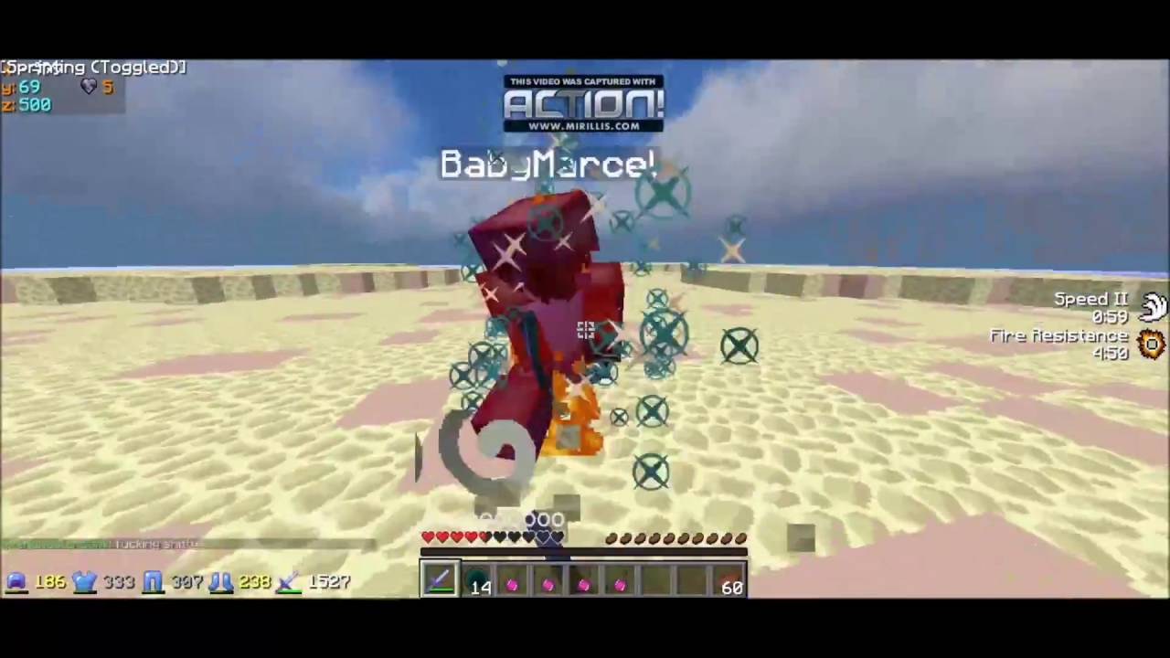 BabyMarcel doesnt like aggro fights?