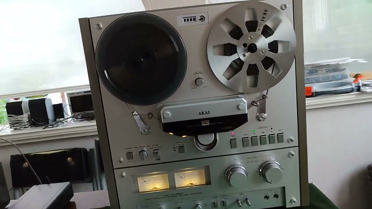 Akai GX-266D MK2 demo 09.07.2023