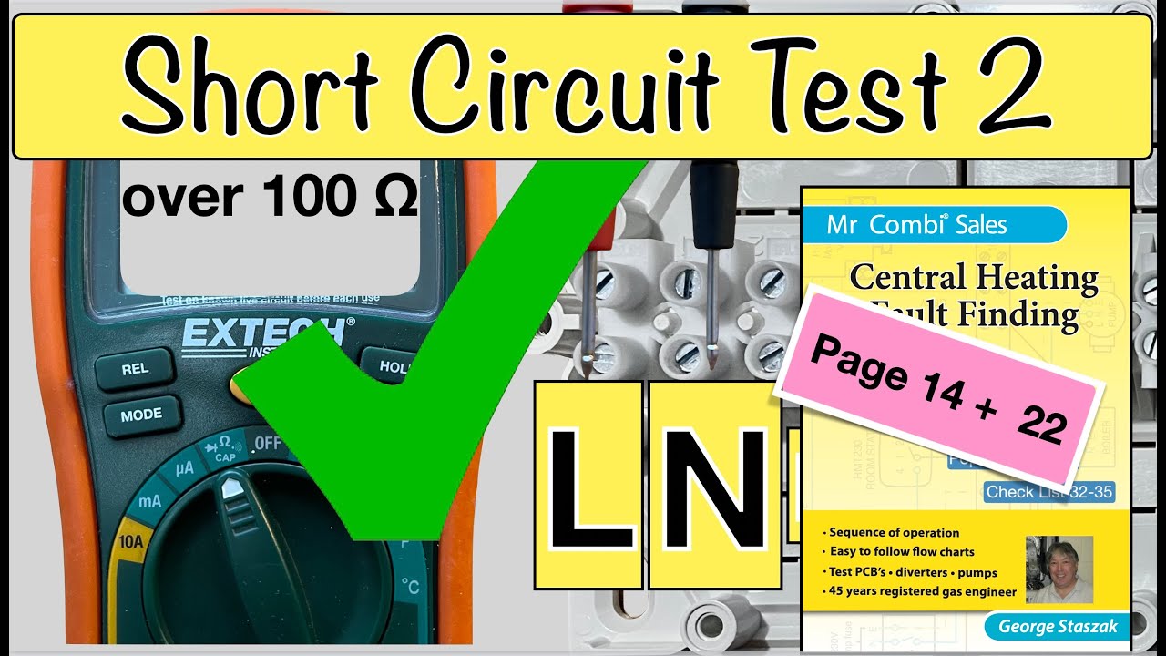 BOILER dead ? Do a Short Circuit Test, I show you how, its easy!