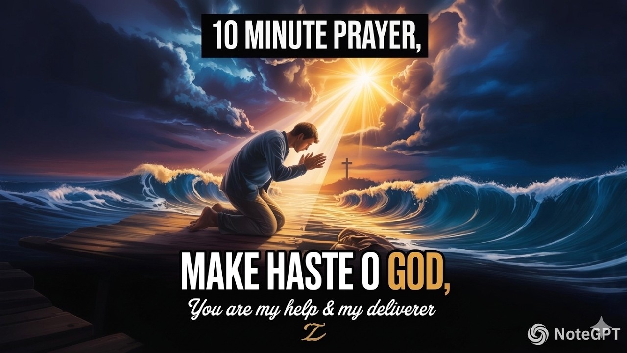 Powerful Prayer: You Are My Help & My Deliverer | Psalm 70 | Daily Hour of Prayer