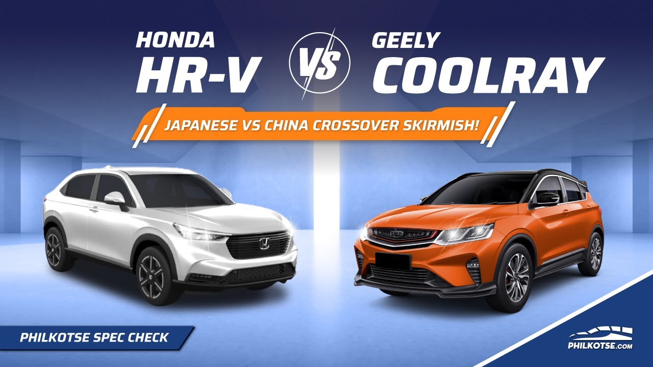 Japanese vs Chinese Crossovers – Honda HR-V vs Geely Coolray | Philkotse Spec Check