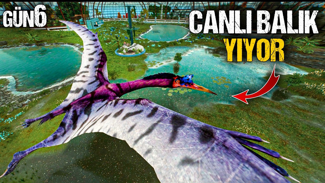 DEV KANATLI İLK UÇAN DİNOZORUMUZ QUETZALCOATLUS ! | Jurassic World Evolution 3 (BÖLÜM 6)