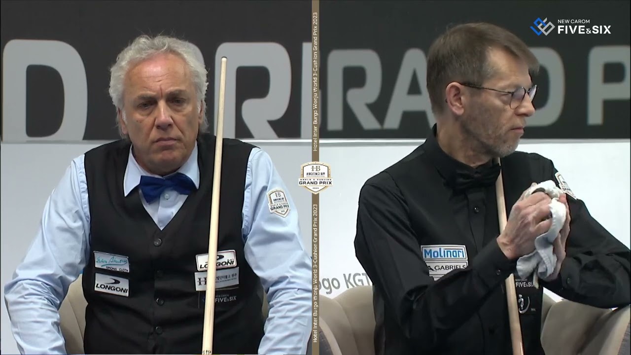 Semi Final - Torbjorn BLOMDAHL vs Marco ZANETTI (World 3-Cushion Grand Prix 2023)