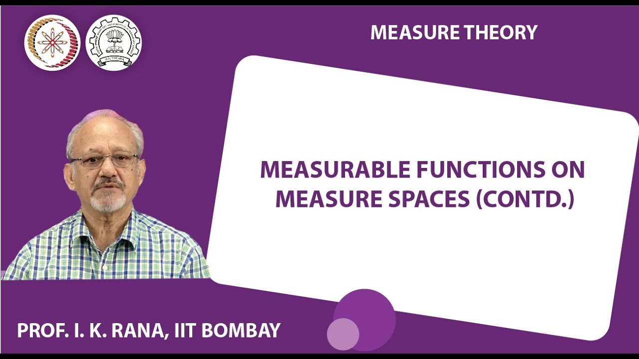 Measurable Functions on Measure Spaces(Contd)