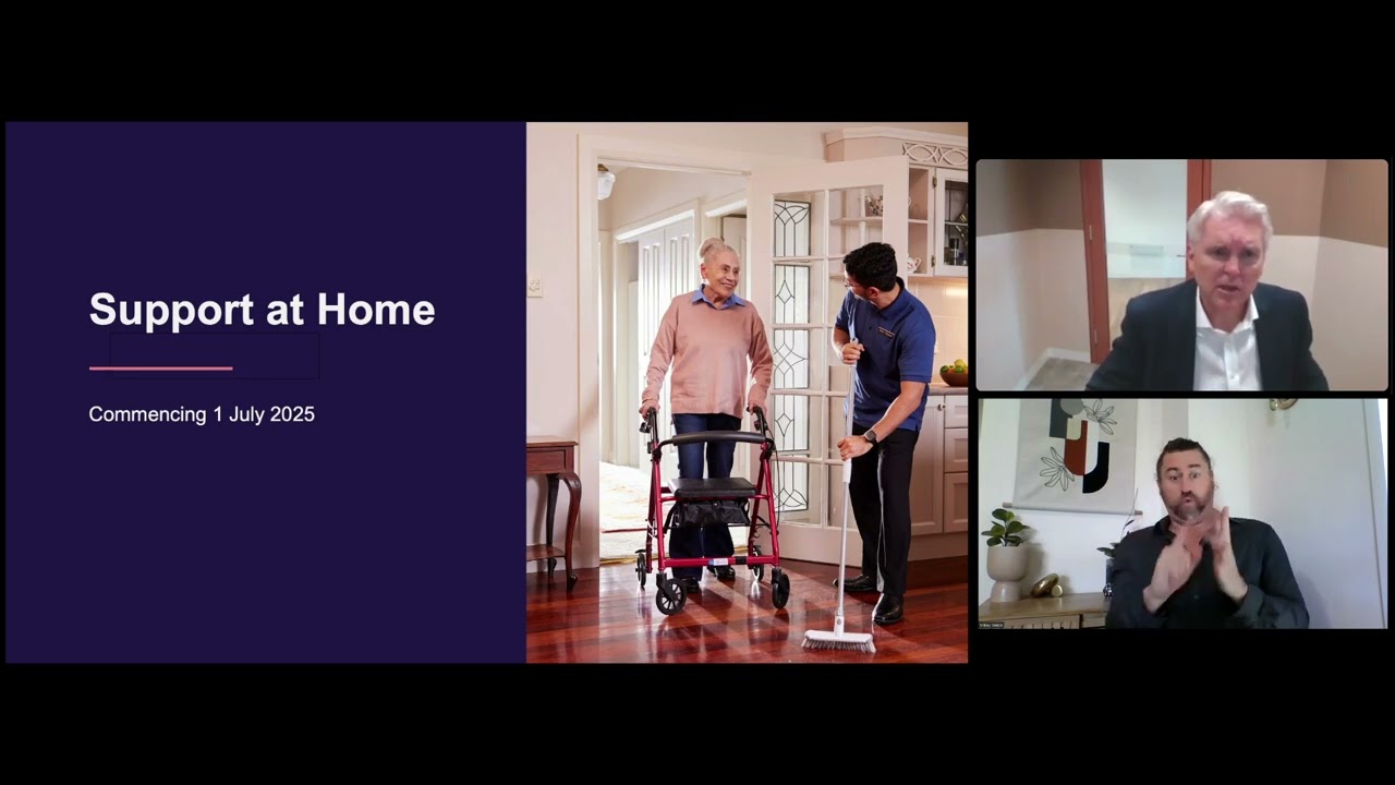 Reforming in-home aged care webinar