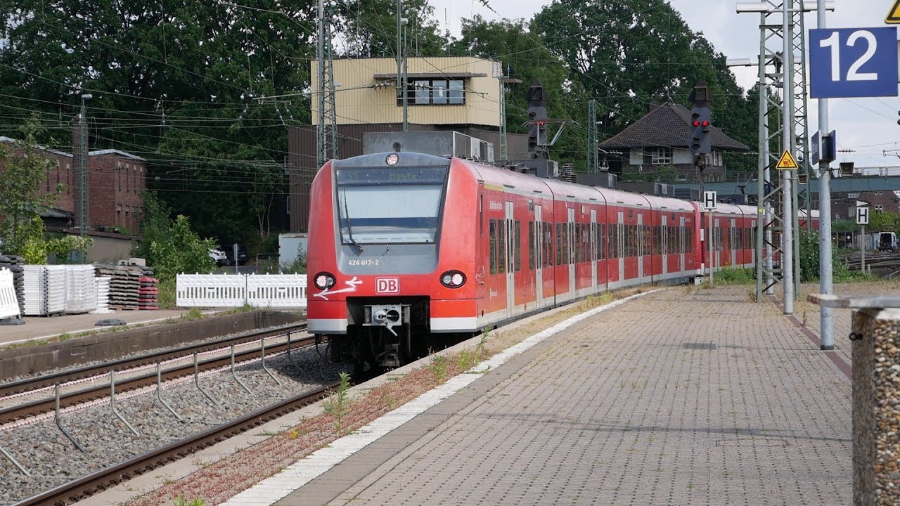 Eisenbahnverkehr in Minden und Porta Mit Br 185 424 266 261 402 152 146 101 186 187 246 189