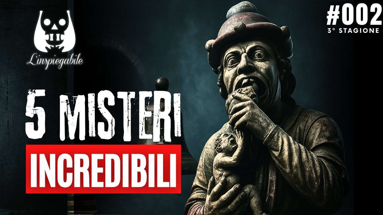 5 incredibili MISTERI IRRISOLTI che nessuno ti hai mai raccontato
