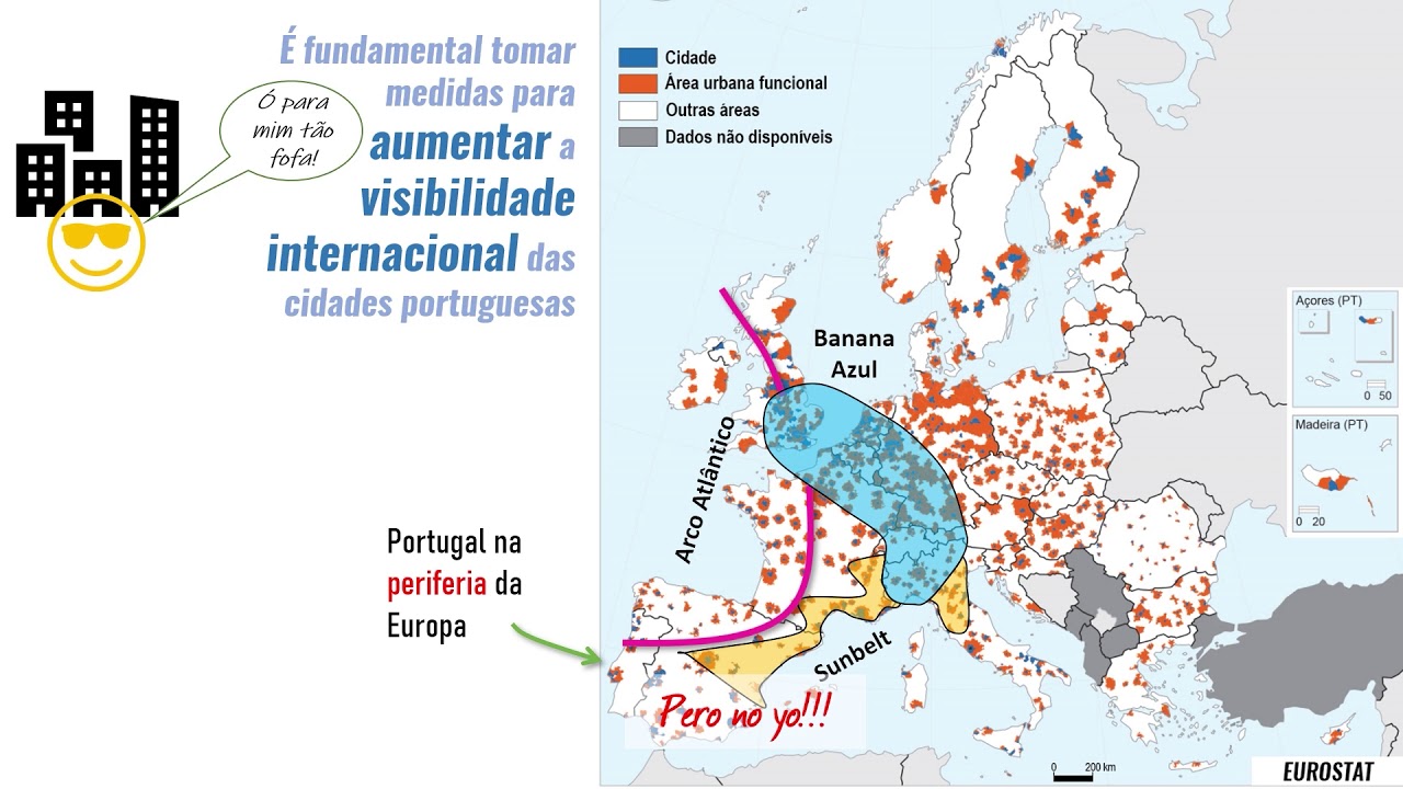 11º Ano - A inserção nas redes urbanas ibérica e europeia