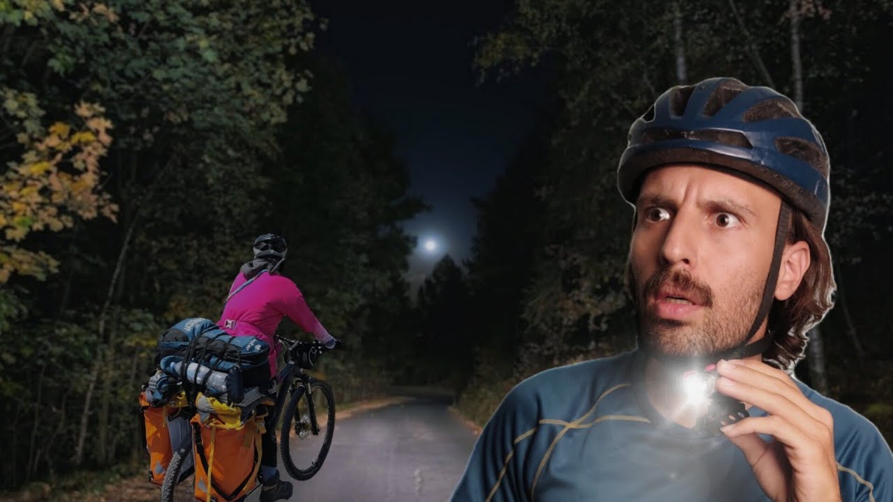 ماجراجویی با دوچرخه در تاریکی شب : سفر به کندوان! 🚴☠️