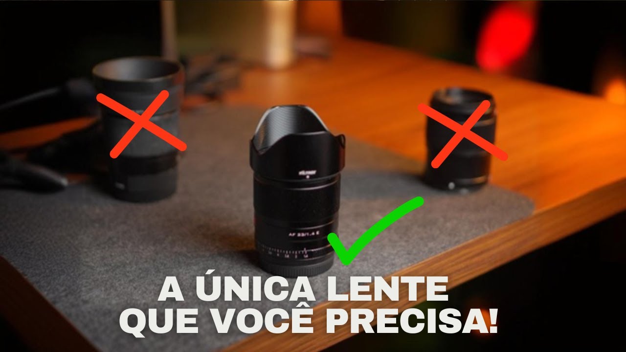 Lente 23mm Viltrox - VALE A PENA?