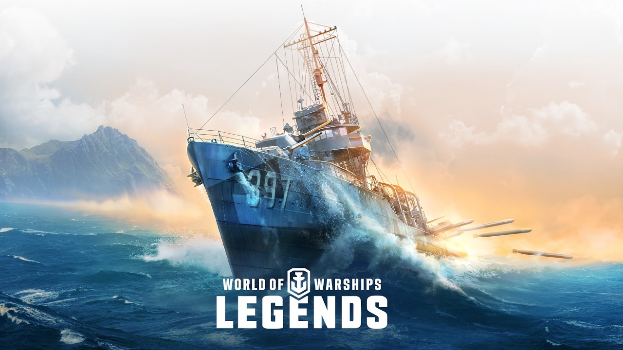 First stream, let's sail! World of Warships Legends.