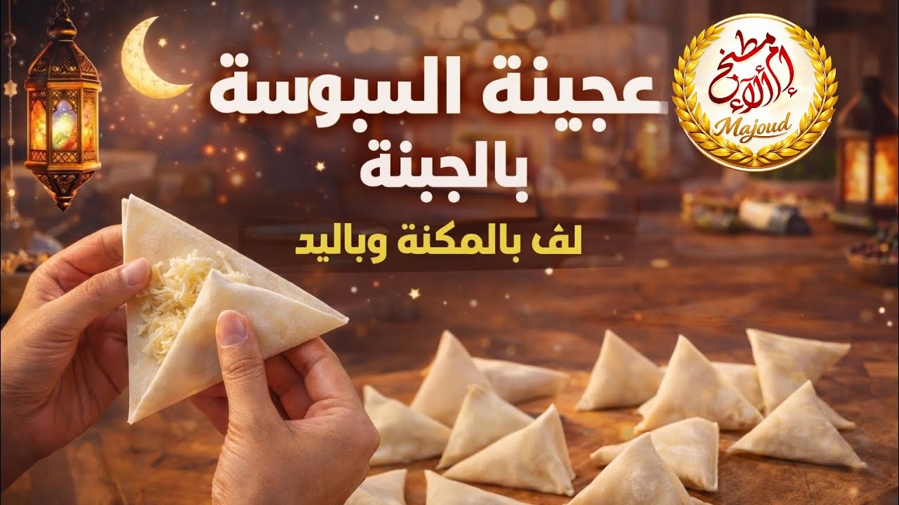 تحضيرات رمضان: سر عجينة السمبوسة المقرمشة  | لف بالمكنة وباليد بكل سهولة