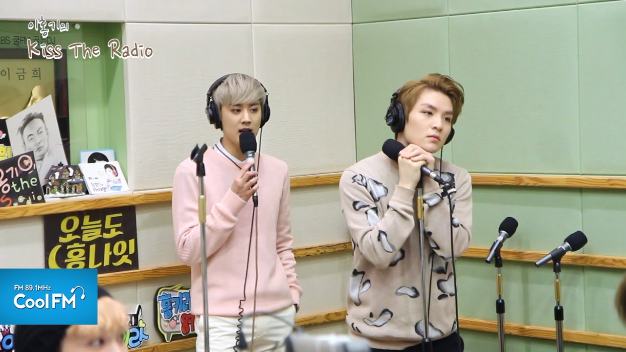 틴탑(TEEN TOP) 리키 & 천지 '천둥' 라이브 LIVE / 170410[이홍기의 키스 더 라디오]