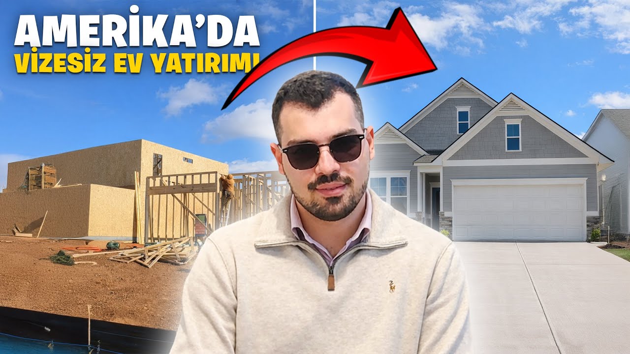 Amerika’dan Ev Almak Çok Kolay!🏡🇺🇸 | %30 Peşinat ile 500 Dolar Nakit Akışı
