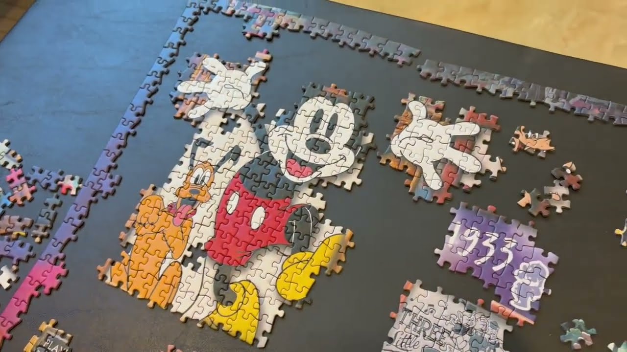 TREFL Disney's 9000 Piece Puzzle Is AWESOME Review from Coach Dom Costa