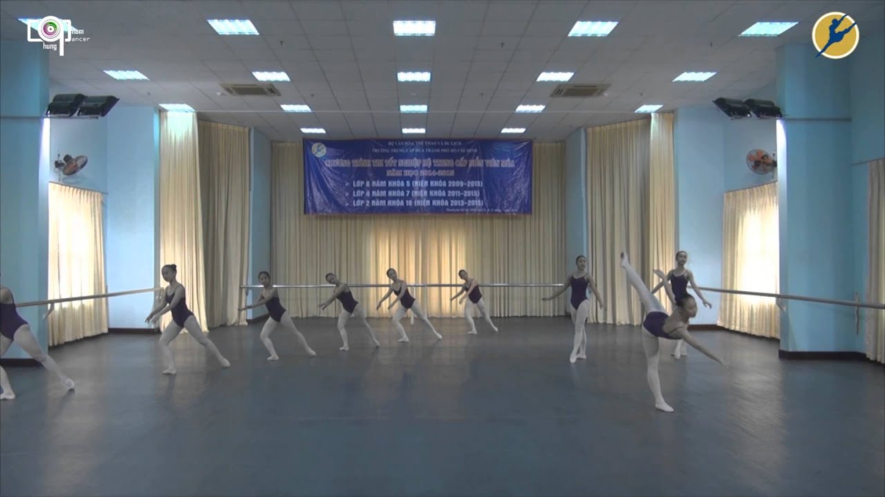 Múa ballet " Adagio" ( phần ngoài dóng) | TRƯỜNG MÚA TPHCM 2015