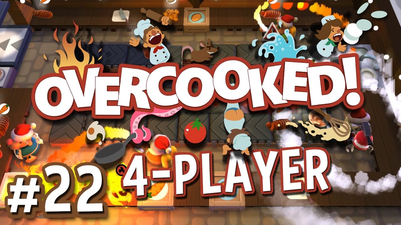 Overcooked - #22 - Burn the Turkeys! (Overcooked Festive Seasoning DLC)