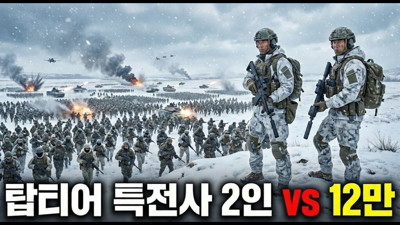 탑티어 특전사 2인 vs 12만