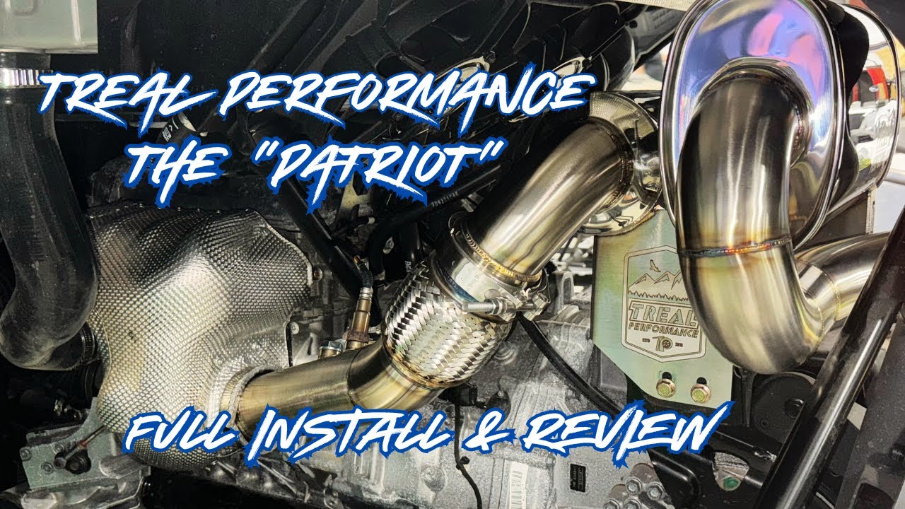 2024 Can-am Maverick R exhaust install. Treal Performance ALL NEW 